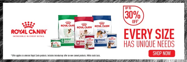 Save up to 30% on Royal Canin Size Health Nutrition