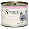 Simpsons Premium Adult Wet Cat Food (Chicken with Salmon & Shrimp)