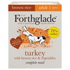 Forthglade Complete with Brown Rice Adult Wet Dog Food (Turkey)