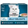 Purina Gourmet Perle Jelly Delight Wet Cat Food (Fish Selection)