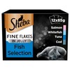Sheba Fine Flakes Adult Wet Cat Food Pouches in Jelly (Fish Collection)
