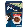 Felix Soup Tender Strips Wet Cat Food (Farm Selection)