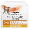 Purina Pro Plan Veterinary Diets OM St/Ox Obesity Management Wet Cat Food Pouches