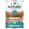 Naturo Adult Grain & Gluten Free Wet Dog Food Tins (Beef with Chicken in Herb Jelly)