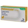 Felimazole 2.5mg Coated Tablets for Cats