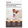 VetUK Flea and Tick Treatment for Small Dogs (4 Pipettes)