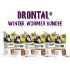 Drontal Tasty Bone XL Winter Worming Bundle for Dogs