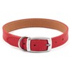 Ancol Heritage Leather Dog Collar (Red)