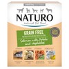 Naturo Adult Grain Free Wet Dog Food Trays (Salmon)