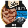 Sheba Fillets Adult Wet Cat Food in Gravy (Chicken with Sustainable Tuna)