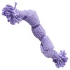 Buster Squeak Rope Toy (Purple)