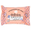 Adios Compostable Pet Wipes (Pack of 25)