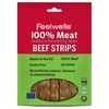 Feelwells 100% Meat Healthy & Natural Dog Treats (Beef Strips) 100g