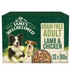 James Wellbeloved Adult Dog Grain Free Wet Food Pouches (Lamb & Chicken)