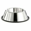 Stainless Steel Non Slip Spaniel 1 Lt. Water Food Bowl