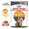Royal Canin Intense Beauty Care Pouches in Gravy Adult Cat Food