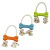 Ancol Made From Recycled Material Rice Bone Dog Toy