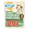 Good Boy Chewy Chicken with Carrot Sticks