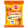 Pedigree Schmackos Dog Treats with Poultry (20 Pack)