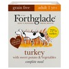 Forthglade Grain Free Complete Adult Wet Dog Food (Turkey)