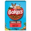 Bakers Small Dog Adult Dry Dog Food (Beef and Vegetables)