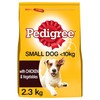 Pedigree Complete Adult Small Breed Dry Dog Food (Chicken & Vegetable) 2.3kg