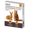 VetUK 80mg Imidacloprid Flea Treatment for Cats and Rabbits over 4kg (3 Pipettes)