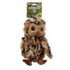 Ollie Owl Squeaky Soft Dog Toy