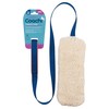 Coachi Play Chase & Crinkle Dog Toy (Navy, Coral & Faux Lambswool)
