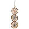 Rosewood Cupid & Comet Log Slice Snowman Gnaw for Small Animals