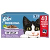 Felix Original Senior 7+ Cat Food in Jelly Pouches (Mixed Selection)