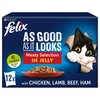 Felix As Good As It Looks Adult Cat Food in Jelly (Meaty Selection)