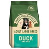 James Wellbeloved Adult Dog Large Breed Dry Food (Duck & Rice) 15kg