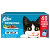 Felix Original Adult Cat Food in Jelly Pouches (Fish Selection)
