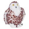 Suri Snowy Owl Squeaking Dog Toy