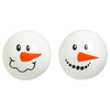 Good Boy Christmas Snowman Faceball Dog Toy