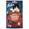Felix Tasty Nuggets Cat Treats (Beef with Lamb) 50g