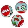 KONG Holiday SqueakAir Balls (6 Pack)