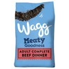 Wagg Meaty Goodness Adult Complete Dry Dog Food (Beef Dinner)