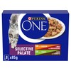 Purina ONE Mini Fillets Adult Cat Wet Food Pouches (Selective Palate) 