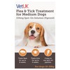 VetUK Flea and Tick Treatment for Medium Dogs (4 Pipettes)