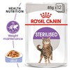 Royal Canin Sterilised Pouches in Jelly Adult Cat Food