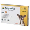 Simparica 5mg Chewable Tablets (Pack of 3)