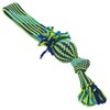 Buster Squeak Tugger Rope Toy with Vinyl Ball