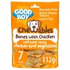 Good Boy Chewables Mini Bones Dog Treats (Chicken & Veg) 112g