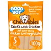 Good Boy Chewables Sticks Dog Treats (Chicken & Veg) 100g