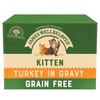 James Wellbeloved Grain Free Kitten Wet Cat Food Pouches (Turkey)