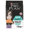 Purina Pro Plan OptiDigest Grain Free Medium & Large Adult Dog Food (Turkey) 12kg