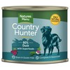 Natures Menu Country Hunter Dog Food Cans (Duck)