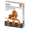 VetUK 250mg Imidacloprid Flea Treatment for Dogs 10 - 25kg (3 Pipettes)
